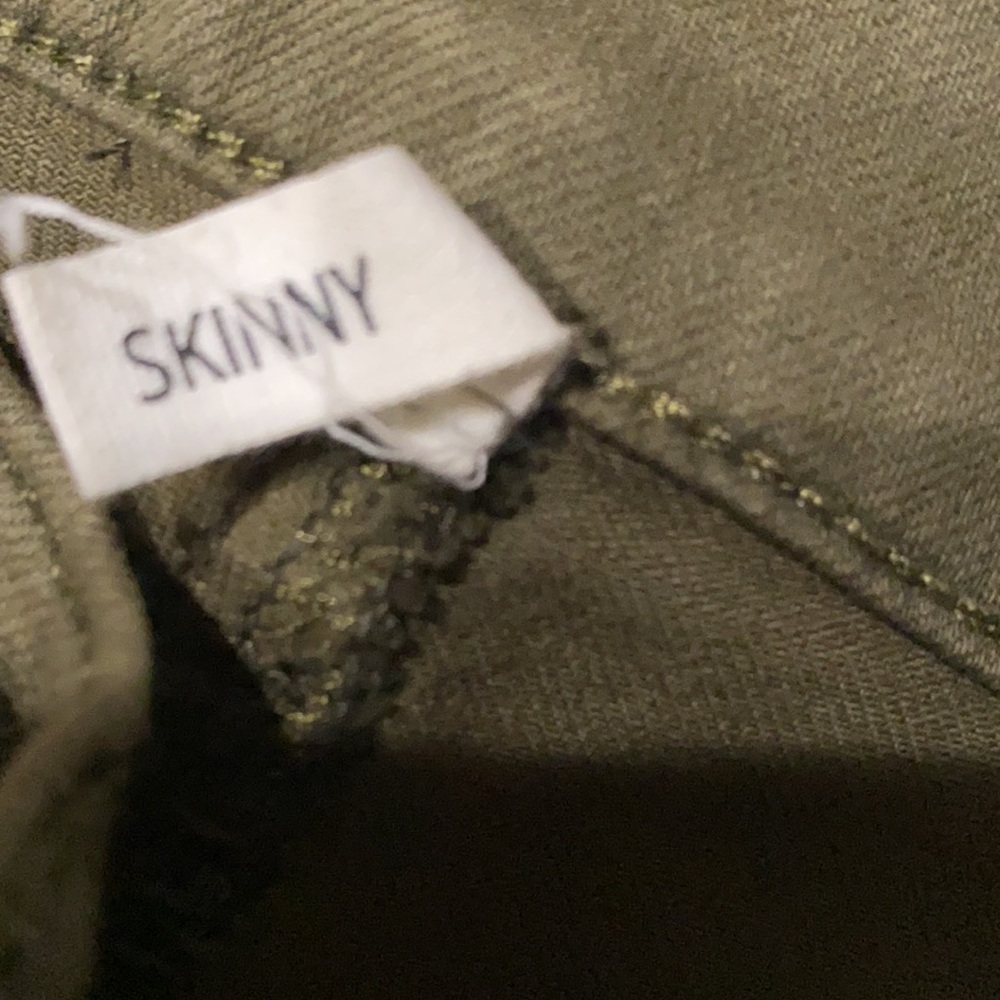 Rag and bone skinny hunter green jeans - Picture 3 of 5